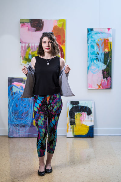legging long - bold print