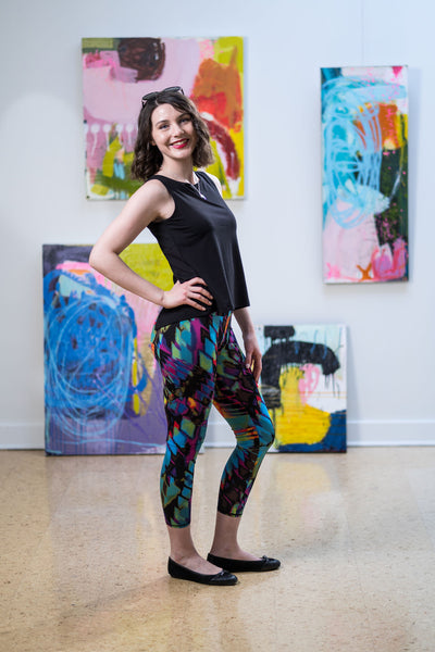 legging long - bold print