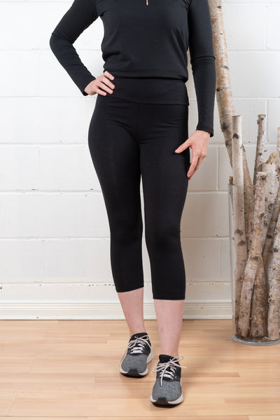 Legging Crop - Bamboo Terry