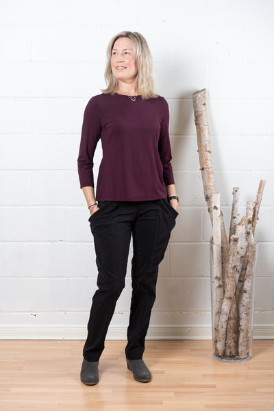 Holly Top 3/4 Sleeve - Viscose