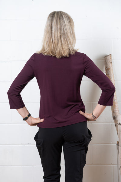Holly Top 3/4 Sleeve - Viscose