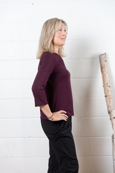 Holly Top 3/4 Sleeve - Viscose