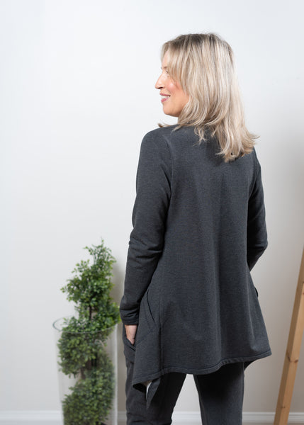 Galina cardi - bamboo fleece