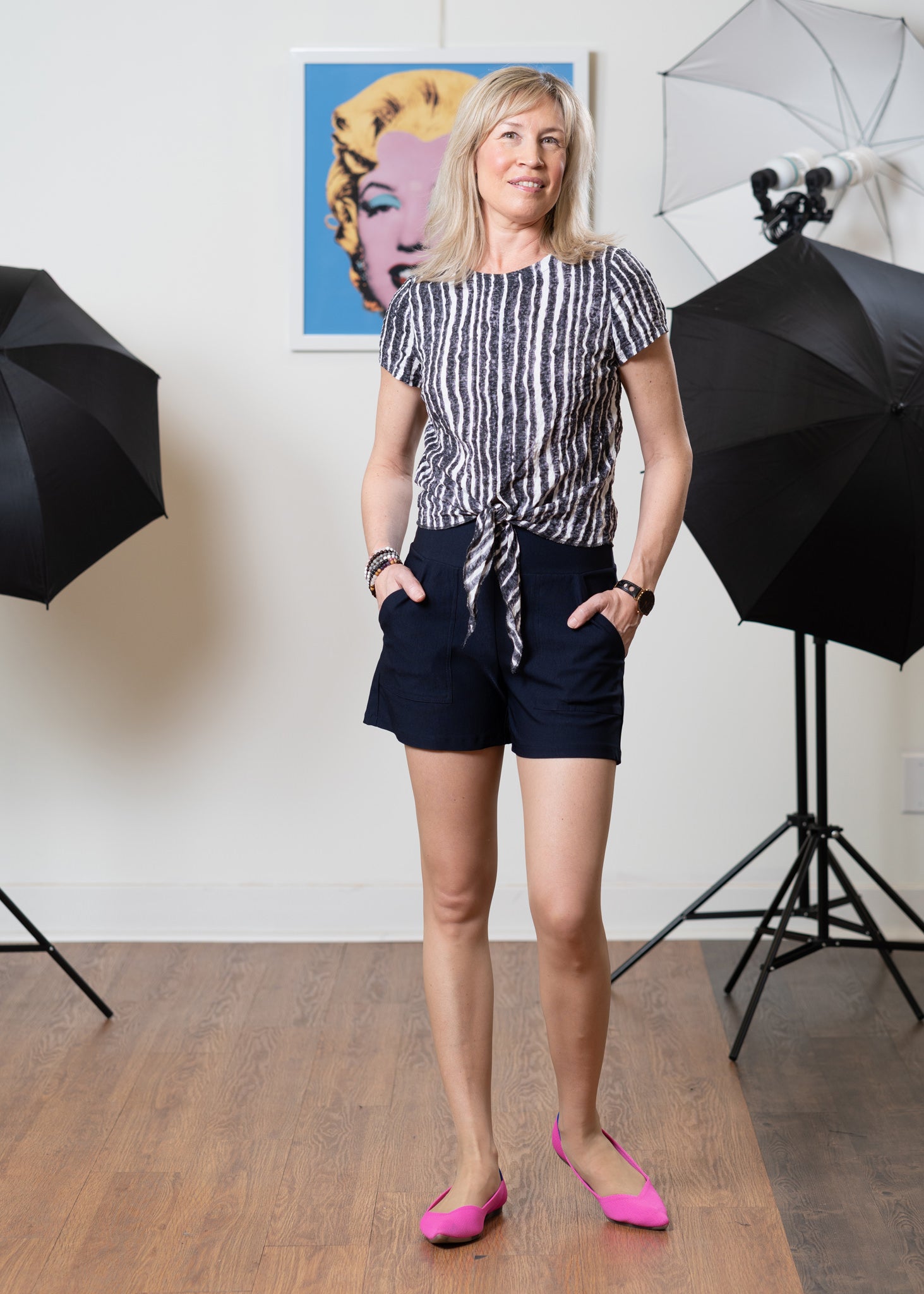 Velma top - crinkle voile