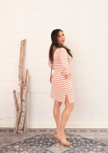 Tamara dress - bold stripe